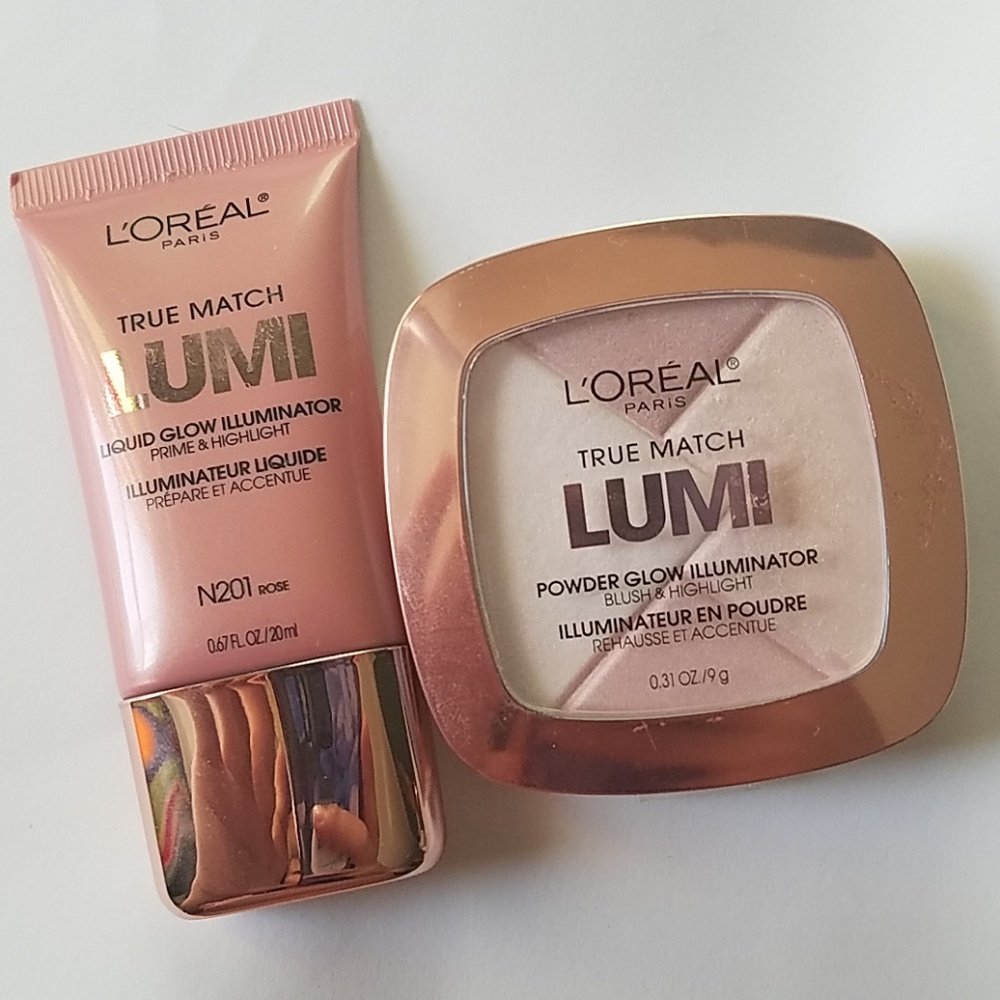 L'Oreal True Match Glow Rose Illuminator Duo